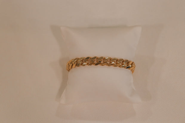 14Karat Diamond Shape Bracelet