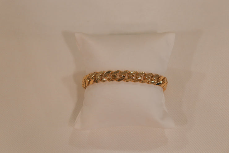 14Karat Diamond Shape Bracelet