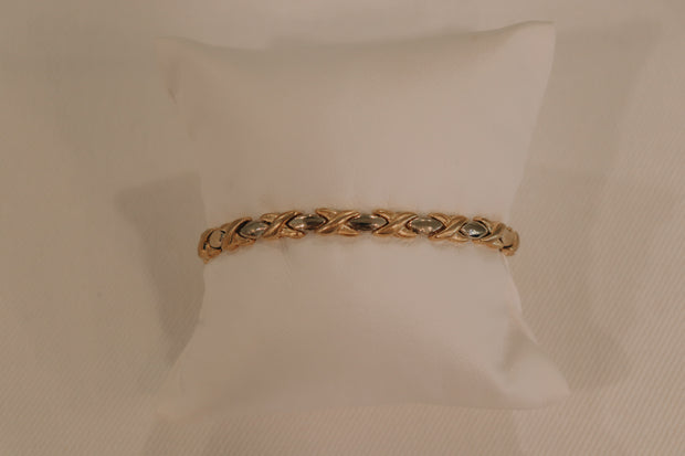 14Karat Two Tone Bracelet