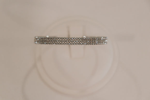 Platinum cuff bracelet