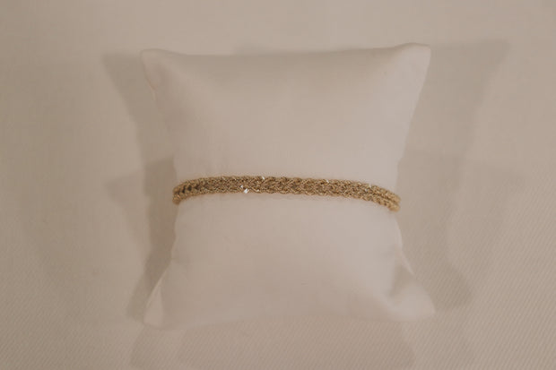 18Karat Yellow Gold Open Link Bracelet