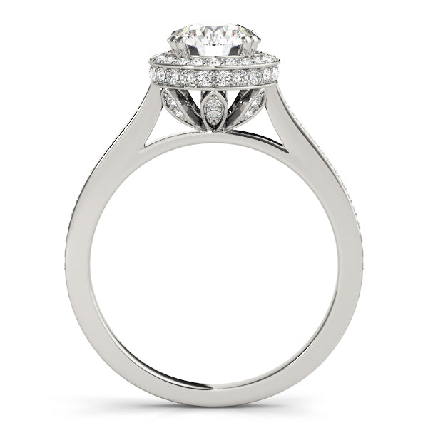 ENGAGEMENT RINGS HALO ROUND